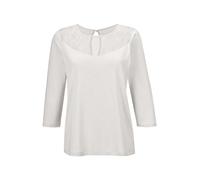 MADELEINE T-shirt blanc perle, Taille L