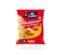 MADELEINES X16 EMBALLAGE INDIVIDUEL 400G, KER CADELAC, LOT DE 4