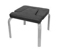 Madelynn Banc de yoga rectangulaire en coton perlé - 43 x 42 x 37 cm - Charge maximale : 100 kg - Avec patins antidérapants et coussin d'assise
