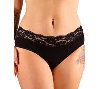 Mademoiselle Culotte - Culotte Menstruelle Lavable - 4 Couches Ultra-Absorbantes Flux Léger à Abondant - Protection Hygiénique Réutilisable sans Fuite - Coupe Haute Indémodable - Marque française - M