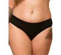 Mademoiselle Culotte - Culotte Menstruelle Ultra Respirante Lavable - 4 Couches Absorbantes Flux Abondant - Jusqu’à 4 Tampons - Protection Hygiénique Réutilisable Sans Fuite - Aurore Noir 2XL