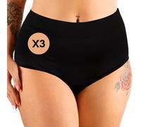 Mademoiselle Culotte - Maillot de Bain Menstruel Taille Haute - 4 Couches Absorbantes pour Flux Léger à Modéré - Protection Réutilisable - Résistant Chlore et UV - Marque Française - Eléonore M
