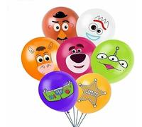 madeokoltd Toy Story Lot de 7 ballons en latex 30,5 cm pour décoration de fête d'anniversaire pour enfants