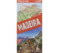 Madère 1/50.000 (Gb) (Trekking Map, Carte Laminée)