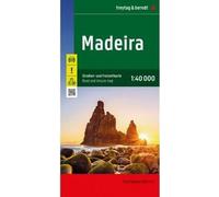 Madère, carte routière au 1:40 000 LA DERNIÈRE ÉDITION par Freytag&Berndt