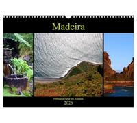 Madère - La perle de l'Atlantique au Portugal, Version française (Calendrier mural 2026 DIN A3 portrait), Calendrier CALVENDO mensuel