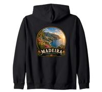 Madère Portugal Atlantique Holiday Island Travel Design Sweat à Capuche