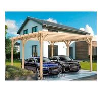 Maderland Carport en bois autoportant - modèle NÎMES - 1000 x 500 cm G
