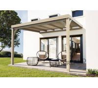 Maderland Pergola adossée en bois de pin traité Maderland Reims - PLA00133