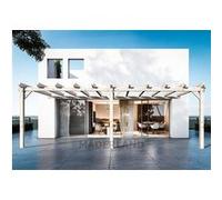 Maderland – Pergola adossée en lamellé-collé Avignon 600 x 500 cm Multicolore
