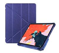 MadeRy Coque pour iPad Pro 11 inch 2020/2018, Smart Cover Case Housse Étui de Protection Ultra Fin Support Mise en Veille Automatique, Bleu foncé