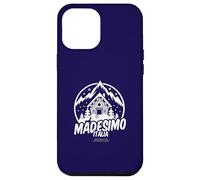 Madesimo Italia Station de Ski et Inscription Coque pour iPhone 12 Pro Max