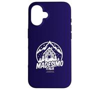 Madesimo Italia Station de Ski et Inscription Coque pour iPhone 16