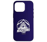 Madesimo Italia Station de Ski et Inscription Coque pour iPhone 16 Pro