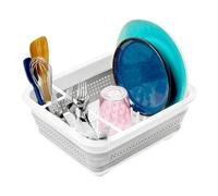 Madesmart 18110 Egouttoir rétractable Plastique, Blanc, 37x22x5 cm