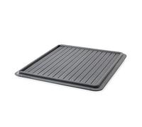 madesmart Bac d'égouttement Extensible sous évier - Granit | Collection Armoire | 74,6 x 48 cm | Protège Les armoires Contre Les déversements et Les Gouttes | Rangement pour Fournitures de Nettoyage,
