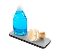 madesmart Bac d'évier en Granit, Collection de Pierres à sécher, Base antidérapante, Plastique diatomite thermoplastique, Caoutchouc