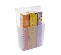madesmart Organisateur de porte - Givre | Collection d'armoires | Papier d'aluminium, parchemin et cuisine | Crochet doux | Sans BPA