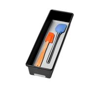 madesmart Poubelle classique, 24,8 x 9,5 cm, Blanc, granite, 12.75"