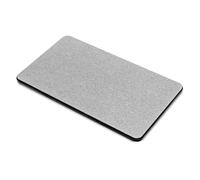 Madesmart Tapis de séchage en pierre avec base antidérapante, tapis à base de minéraux pour comptoirs de cuisine, carbone