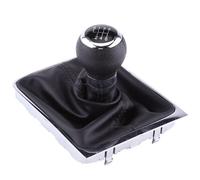 Madezz Pommeau de Changement de Vitesse à 6 Vitesses,Kit de Cadre de Botte de Soufflet de Levier de Vitesse de Voiture de Vitesse de 6 Vitesses pour la B6 2005-2012