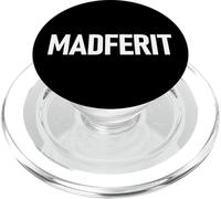 MADFERIT Dialecte de Manchester Patois Mad Fer It Angleterre PopSockets PopGrip pour MagSafe