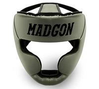 MADGON Casque Boxe Pro Intégral - Protection Maximale & Vision Claire - pour MMA, Arts Martiaux et Sparring