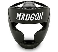 MADGON Casque Boxe Pro Intégral - Protection Maximale & Vision Claire - pour MMA, Arts Martiaux et Sparring