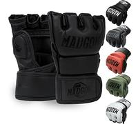 MADGON Gants de Boxe avec Rembourrage Professionnel - Gants MMA avec Bonne Stabilité du Poignet - Gants Boxe Durables pour Arts Martiaux, Boxe, Kickboxing, Sparring et Sac de Frappe