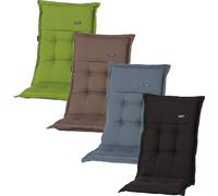 Madison coussin d'assise à haut dossier Coussin d'assise Coussin de chaise Dralon, Couleur:Vert