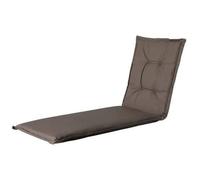 Madison coussin de bain de soleil Oxford 200 x 65 cm coton/polyester taupe