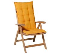 Coussin de Chaise à Dossier Haut Panama 123x50 cm Lueur Dorée Jardin