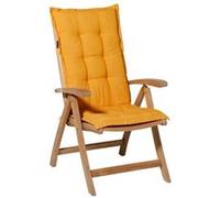 Coussin de Chaise à Dossier Haut Panama 123x50 cm Lueur Dorée Jardin