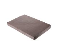 Madison Coussin de salon Luxe Outdoor Velvet Taupe Panama 120x80x10 Meubles de jardin