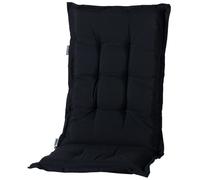 Madison Coussin pour chaise à haut dossier Panama 123x50 cm Noir