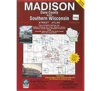 Madison, Dane County et South Wisconsin Street Atlas