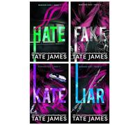 Madison Kate Series 4 Books Collection Set (Hate, Liar, Fake & Kate)
