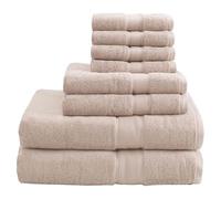 Madison Park 800 g/m² 100% Coton 8 pièces Ensemble de Toilette See Below Rose poudré