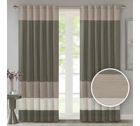 Madison Park Amherst Polyoni perlés fenêtre Panneau 50 x 84, Naturel, 127 x 213,4 cm