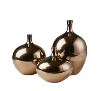 Madison Park Ansen métallique Bronze 3PC Vase Ensemble de Bronze Voir ci-Dessous