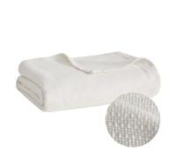 Madison Park Freshspun pelucheuse Couverture en Coton, crème, King