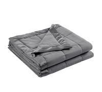 Madison Park Housse légère et Douce pour lit, en Microfibre, Bordure en Satin, Anthracite, lit Double/Grand lit