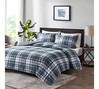 Madison Park JLA Home INC Parkston 3 m Scotchgard Duvet Alternative Doudou Mini Lot de Gris Twin/Twin XL