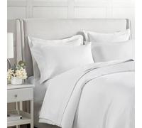 Madison Park Parure de lit 4 pièces en Coton égyptien Doux et Respirant 500 Fils au Pouce carré, élastique à Poches Profondes pour Matelas jusqu'à 45,7 cm, Toutes Saisons, léger, 100% Coton, très