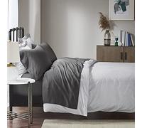 Madison Park Parure de lit Queen size en coton 1500 fils