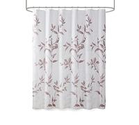 Madison Park Rideau de Bain Moderne en Tissu d'intimité, Mauve, 183 cm de Large x 183 cm de Long