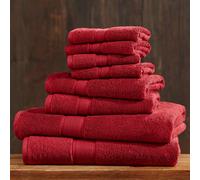Madison Park Signature Lot de 8 serviettes de bain 800 g/m² 100 % coton Luxueux et très absorbants 2 serviettes de bain 2 essuie-mains 4 débarbou