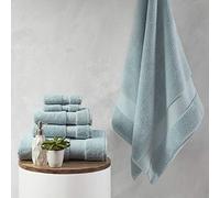 Madison Park Signature Splendor Lot de 6 Serviettes de Bain de Luxe 100% Coton - Douces, pelucheuses de 1000 g/m², de qualité hôtelière, zéro Torsion, très absorbantes, séchage Rapide, Plusieurs