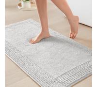 Madison Park Splendor Tapis de salle de bain rversible 100 % coton touffet - 3000 g/m - Qualit htelire - Tapis de bain luxueux en peluche