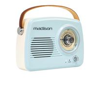 Madison - Radio Vintage Autonome Bluetooth - FM FREESOUND-VR30 30W